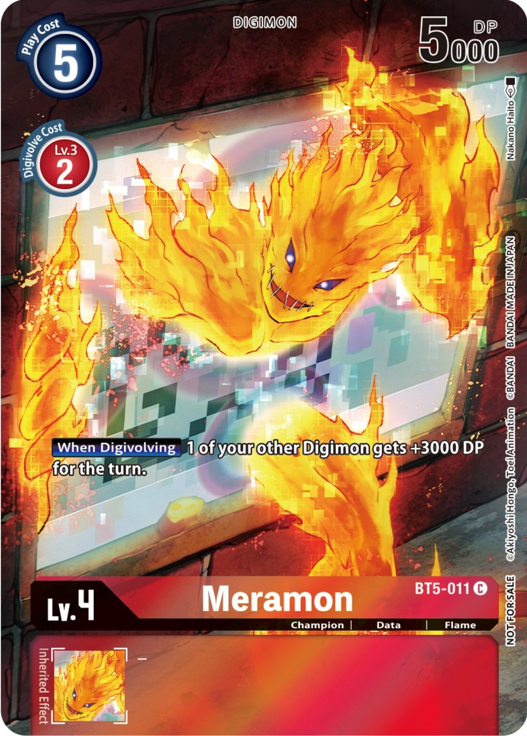 Meramon [BT5-011] (25th Special Memorial Pack) [Battle of Omni Promos] | Shuffle n Cut Hobbies & Games