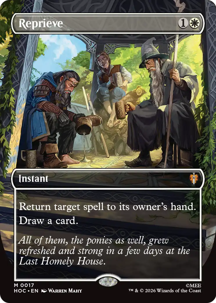 Reprieve (Borderless) [The Hobbit: Eternal-Legal] | Shuffle n Cut Hobbies & Games