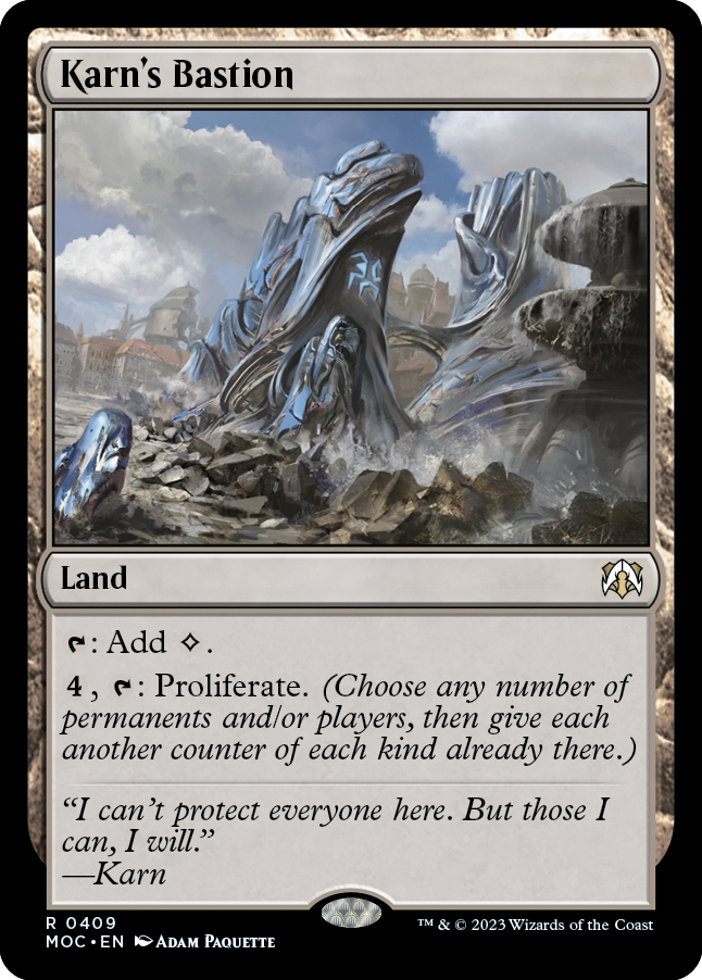 Karn's Bastion [March of the Machine Commander] | Shuffle n Cut Hobbies & Games