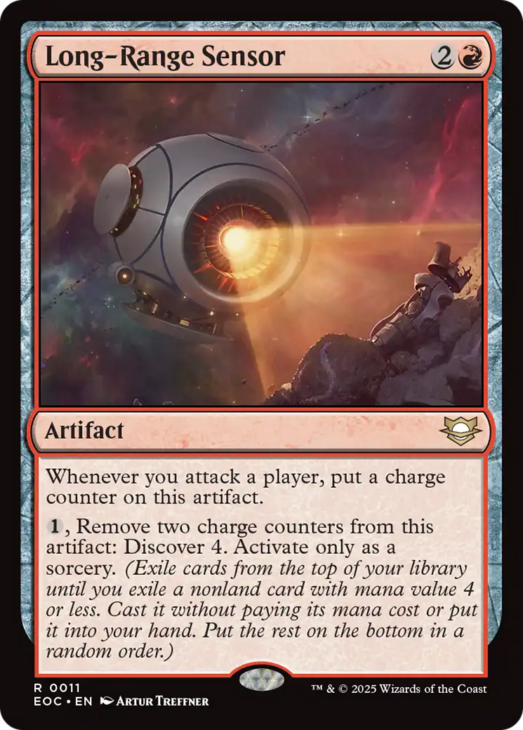 Long-Range Sensor [Edge of Eternities Commander] | Shuffle n Cut Hobbies & Games