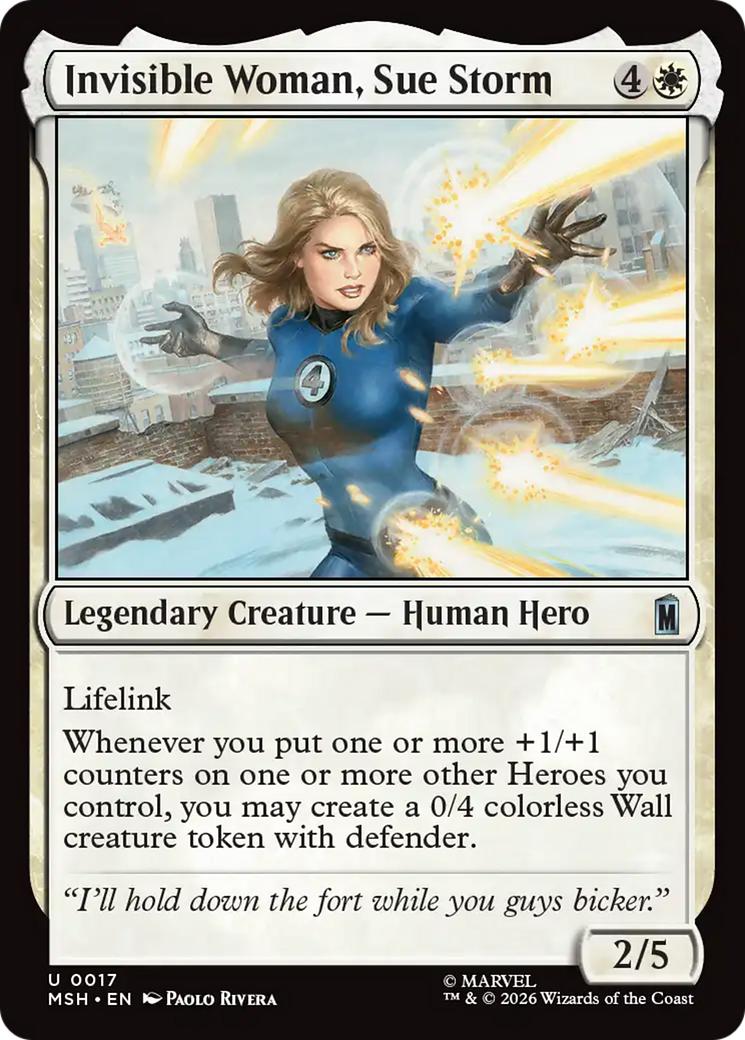 Invisible Woman, Sue Storm [Marvel Super Heroes] | Shuffle n Cut Hobbies & Games