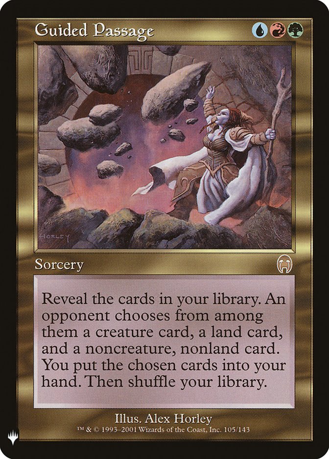Guided Passage [The List] | Shuffle n Cut Hobbies & Games