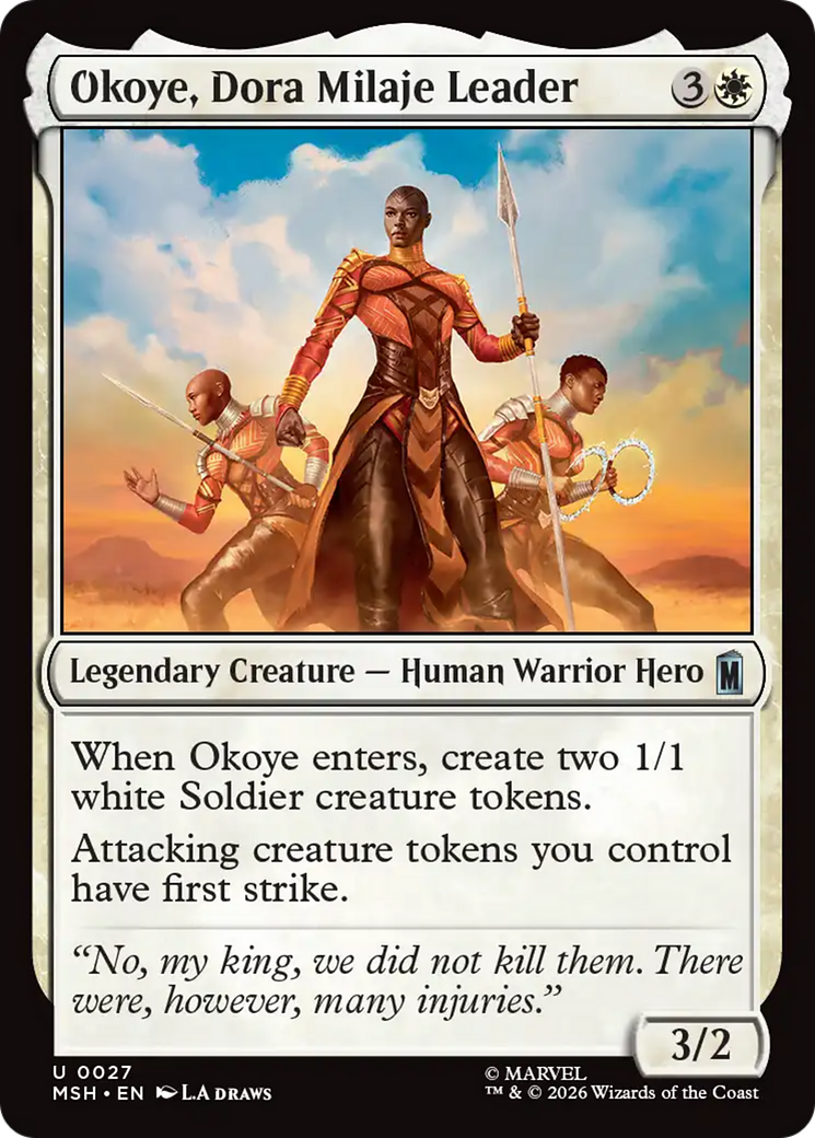 Okoye, Dora Milaje Leader [Marvel Super Heroes] | Shuffle n Cut Hobbies & Games