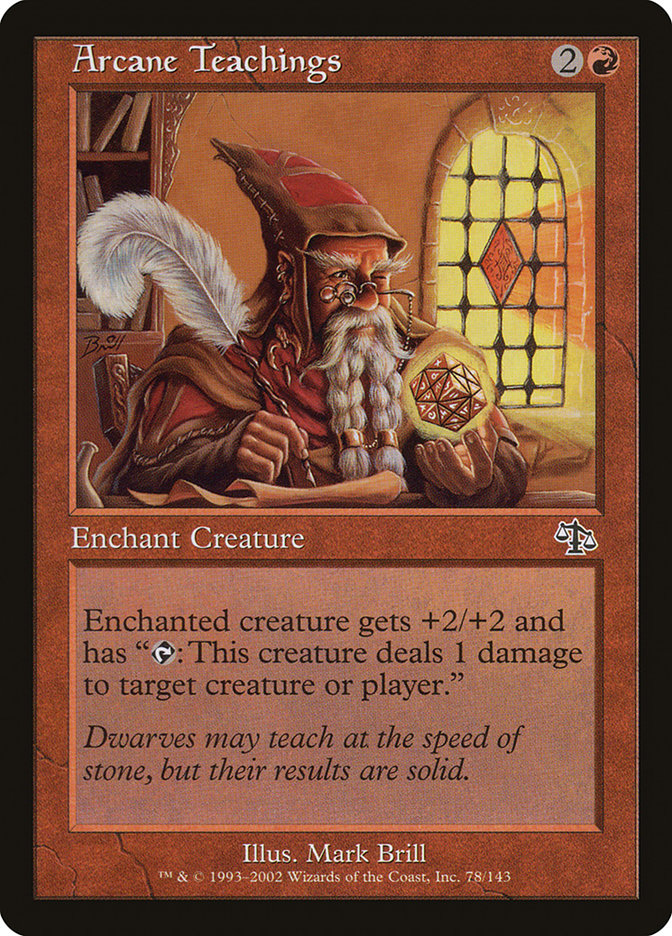 Arcane Teachings [Judgment] | Shuffle n Cut Hobbies & Games