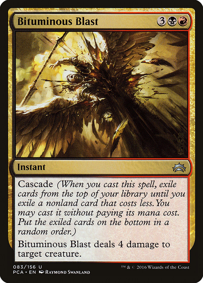 Bituminous Blast [Planechase Anthology] | Shuffle n Cut Hobbies & Games