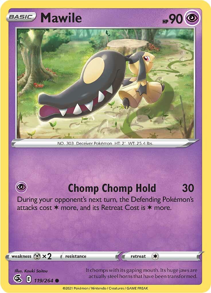 Mawile (119/264) [Sword & Shield: Fusion Strike] | Shuffle n Cut Hobbies & Games