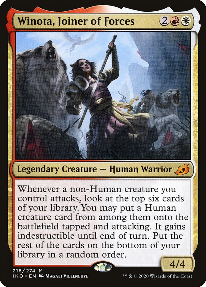 Winota, Joiner of Forces [Ikoria: Lair of Behemoths] | Shuffle n Cut Hobbies & Games