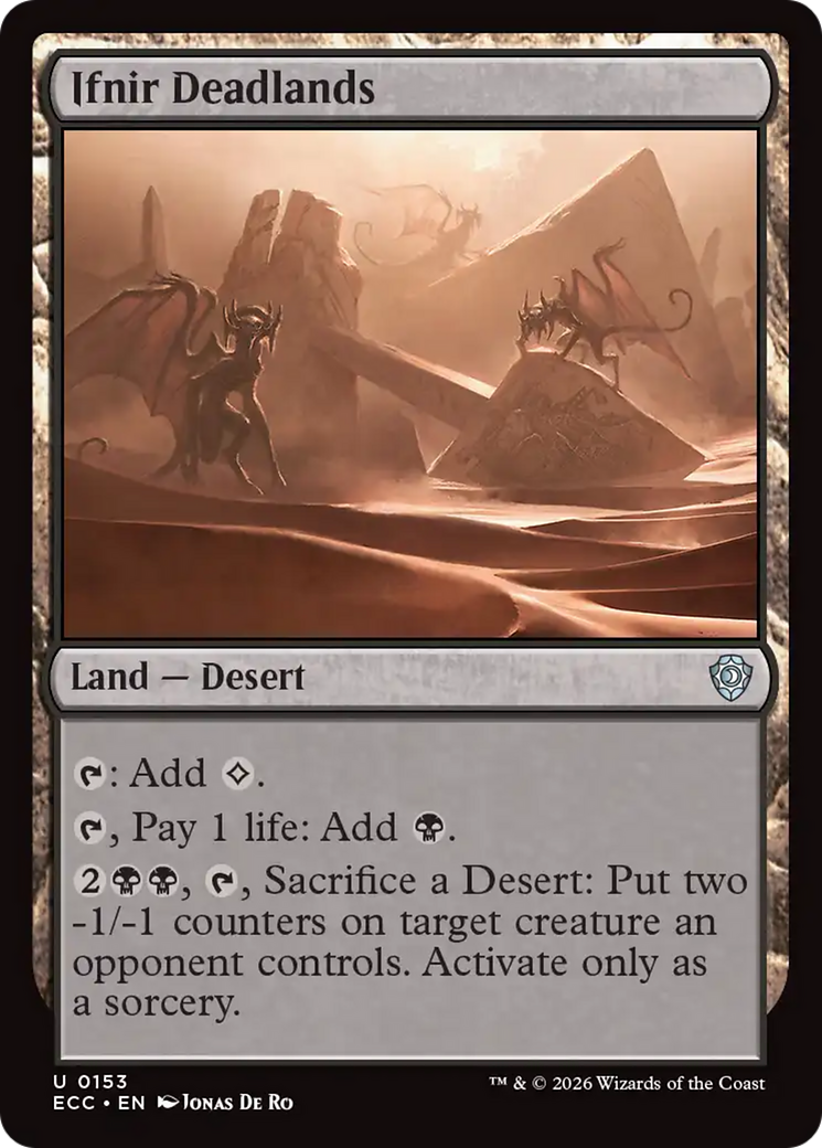 Ifnir Deadlands [Lorwyn Eclipsed Commander] | Shuffle n Cut Hobbies & Games