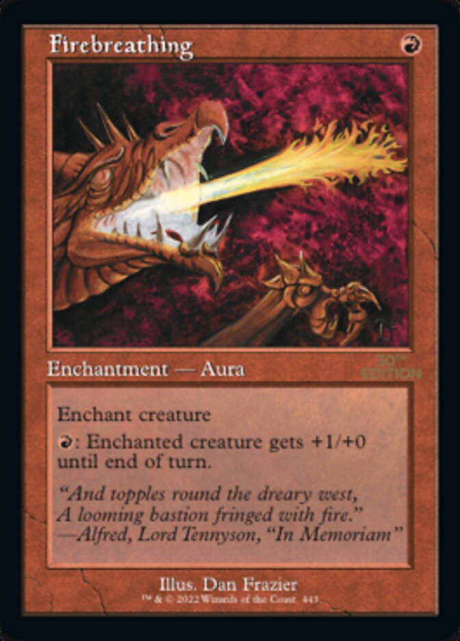 Firebreathing (Retro) [30th Anniversary Edition] | Shuffle n Cut Hobbies & Games