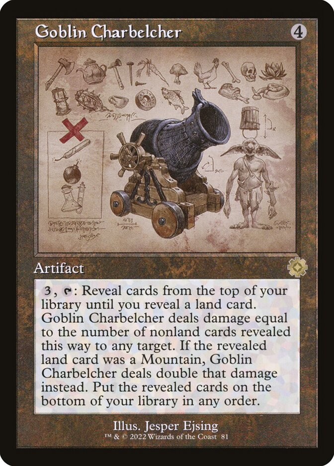 Goblin Charbelcher (Retro Schematic) [The Brothers' War Retro Artifacts] | Shuffle n Cut Hobbies & Games