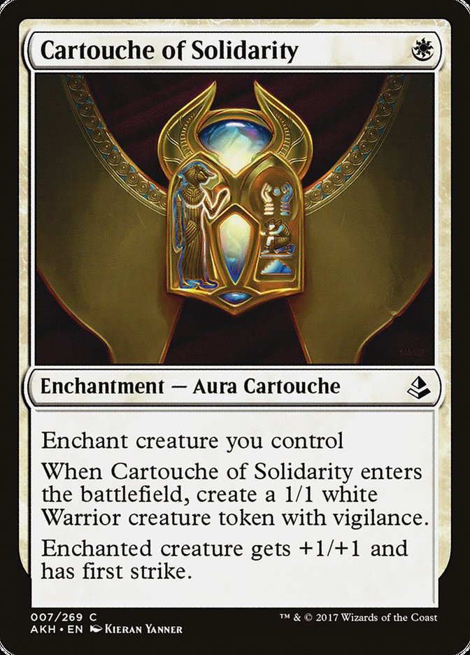 Cartouche of Solidarity [Amonkhet] | Shuffle n Cut Hobbies & Games