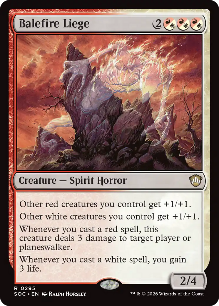 Balefire Liege [Secrets of Strixhaven Commander] | Shuffle n Cut Hobbies & Games