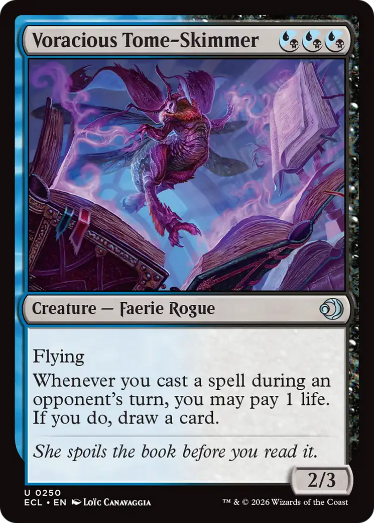 Voracious Tome-Skimmer [Lorwyn Eclipsed] | Shuffle n Cut Hobbies & Games
