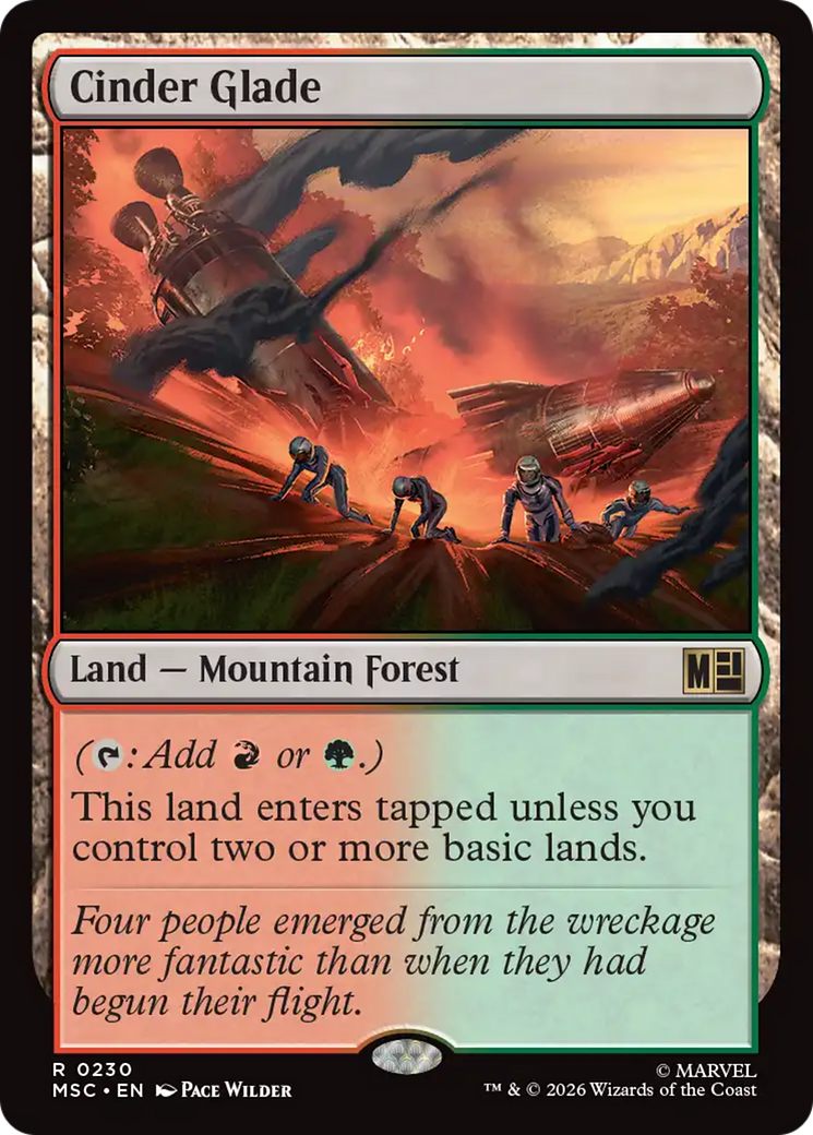 Cinder Glade [Marvel Super Heroes Commander] | Shuffle n Cut Hobbies & Games