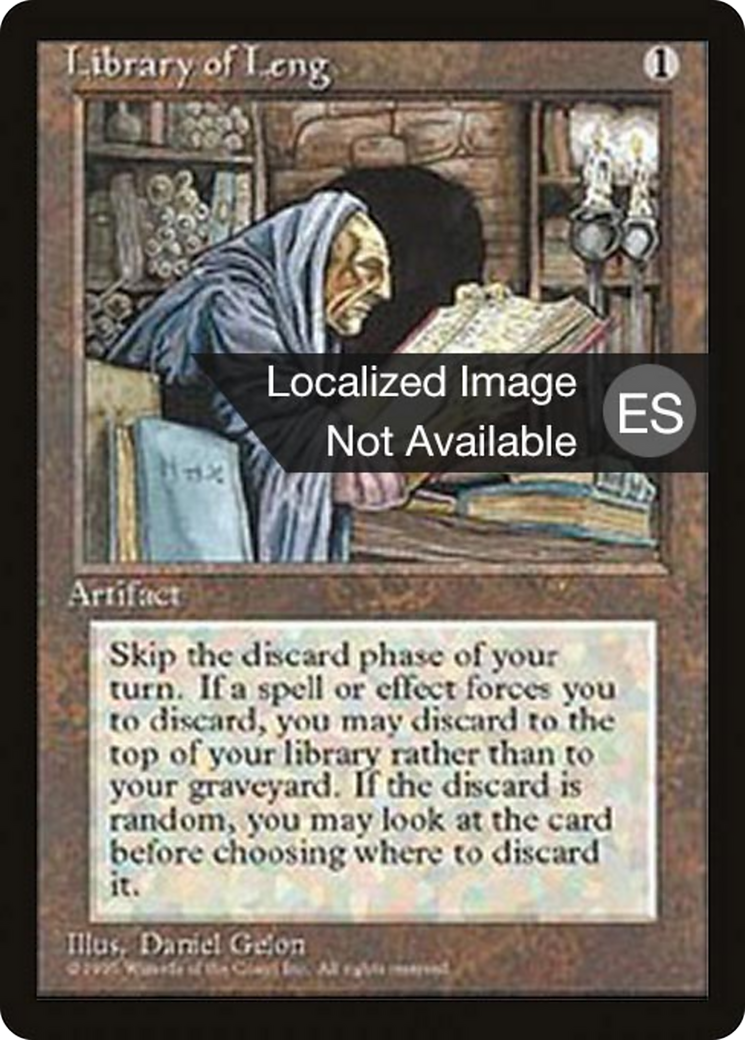 Library of Leng [Fourth Edition Foreign Black Border] | Shuffle n Cut Hobbies & Games