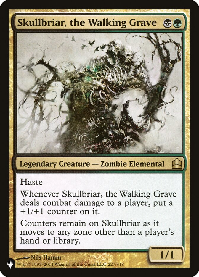 Skullbriar, the Walking Grave [The List] | Shuffle n Cut Hobbies & Games