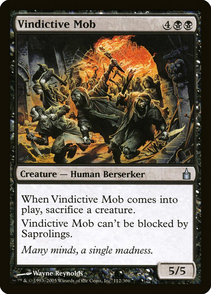 Vindictive Mob [Ravnica: City of Guilds] | Shuffle n Cut Hobbies & Games
