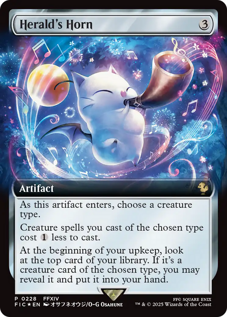 Herald's Horn (Extended Art) [FINAL FANTASY Promos] | Shuffle n Cut Hobbies & Games
