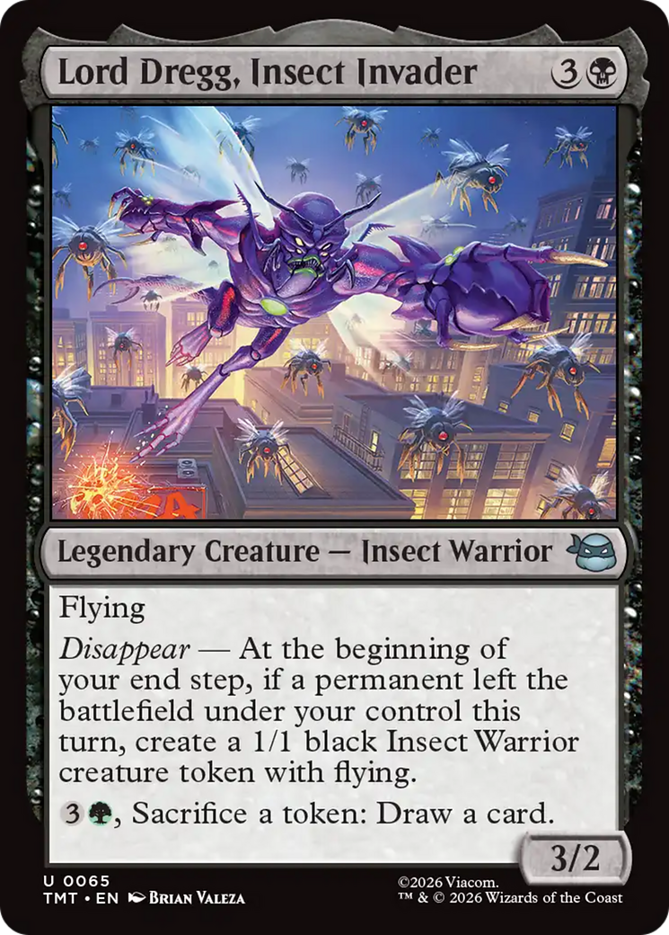 Lord Dregg, Insect Invader [Teenage Mutant Ninja Turtles] | Shuffle n Cut Hobbies & Games