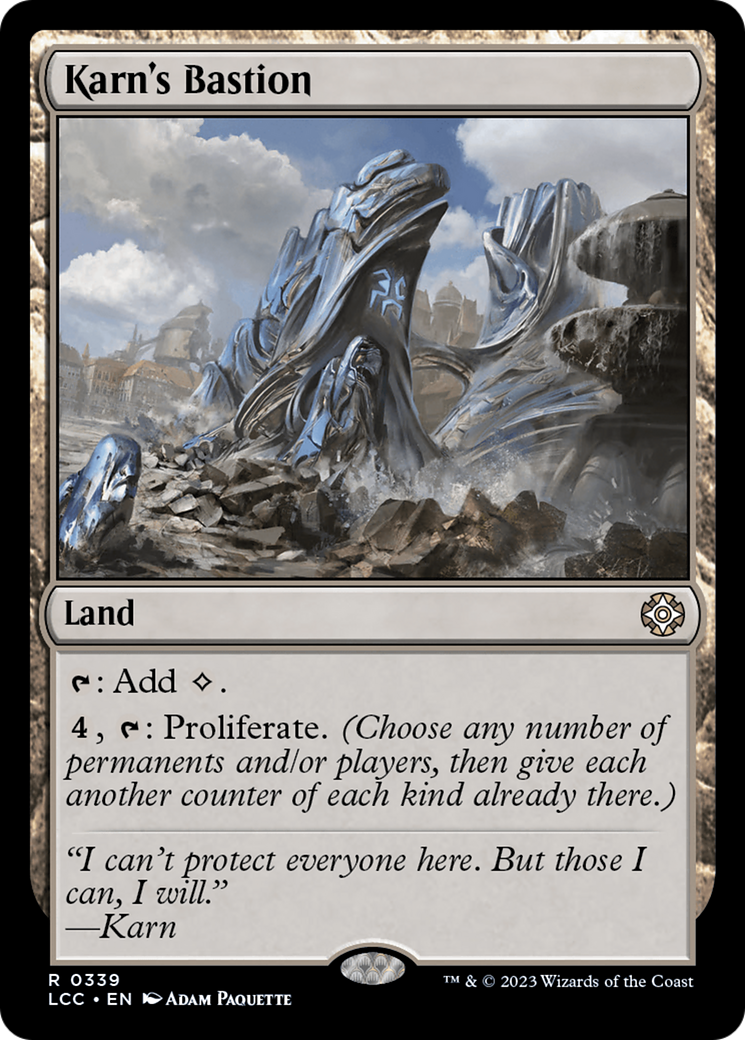 Karn's Bastion [The Lost Caverns of Ixalan Commander] | Shuffle n Cut Hobbies & Games