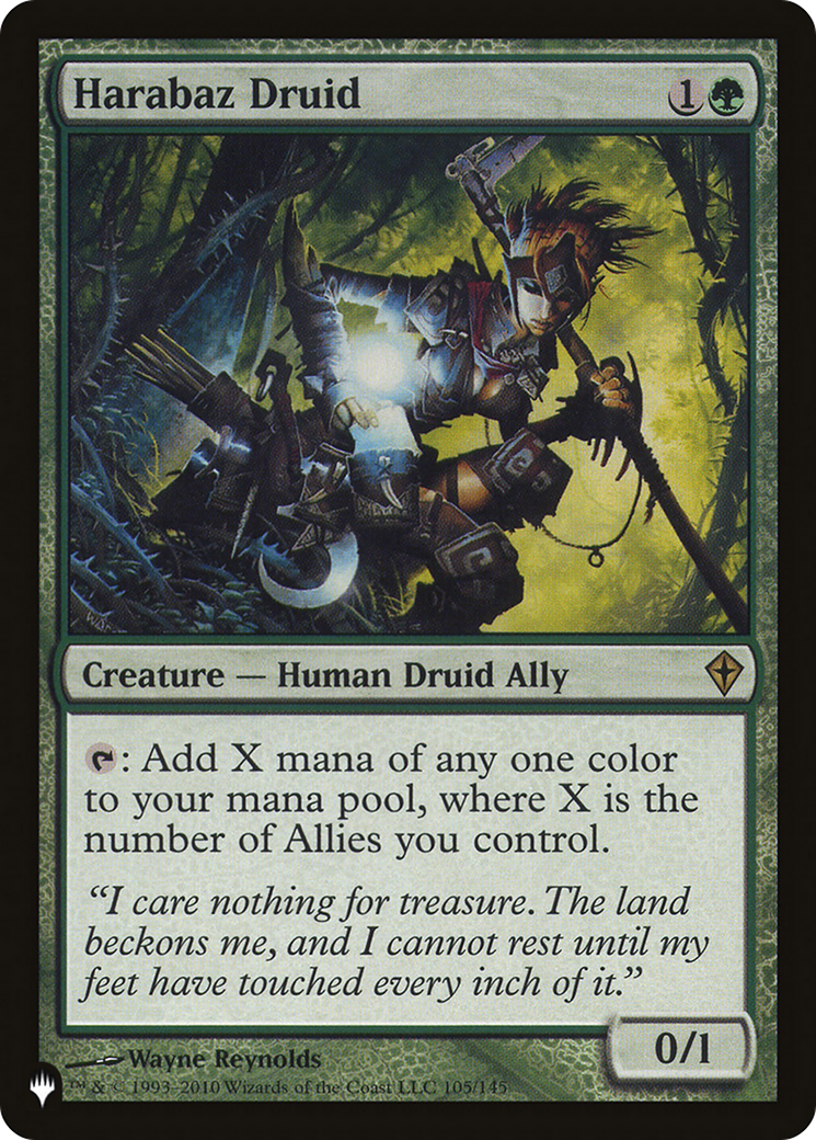 Harabaz Druid (WWK) [The List] | Shuffle n Cut Hobbies & Games
