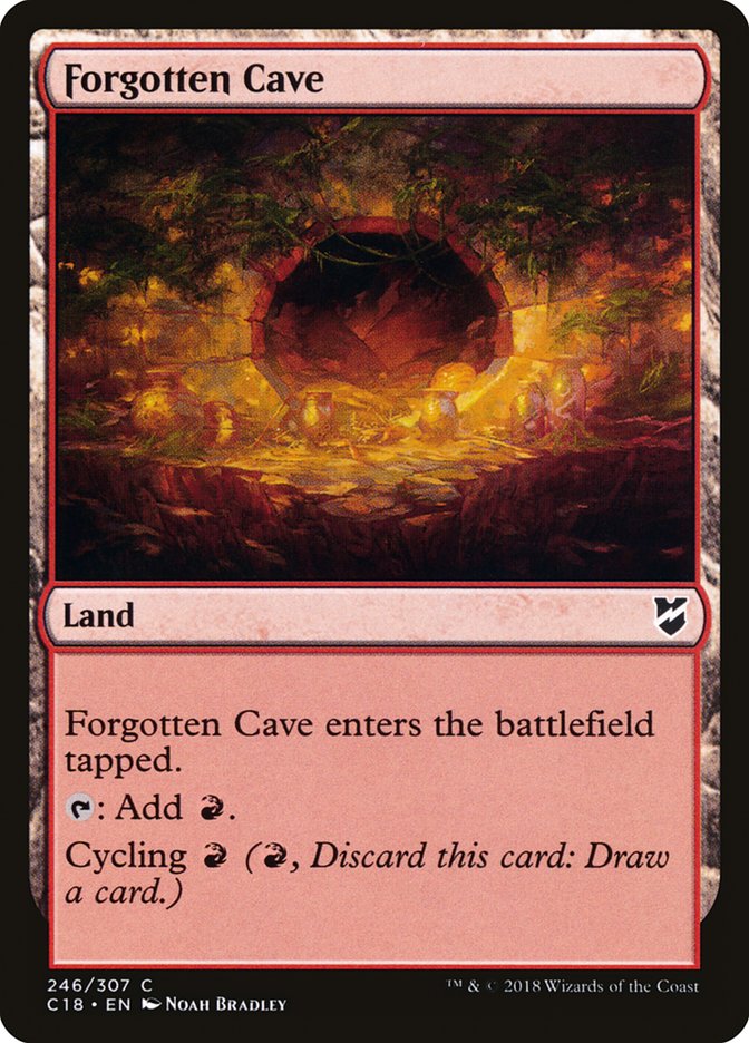 Forgotten Cave [Commander 2018] | Shuffle n Cut Hobbies & Games