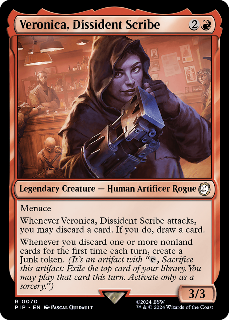 Veronica, Dissident Scribe [Fallout] | Shuffle n Cut Hobbies & Games