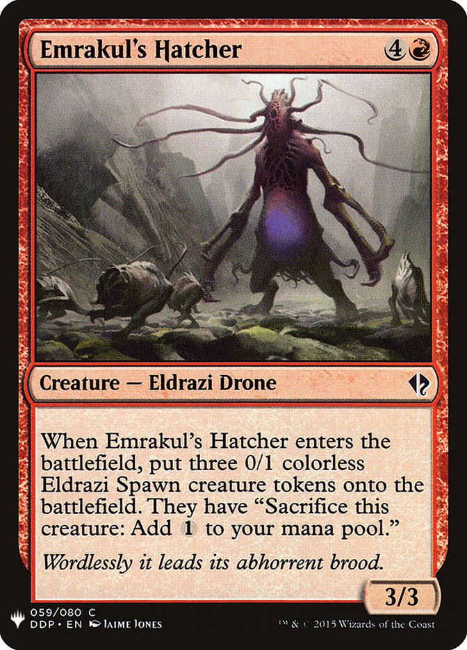 Emrakul's Hatcher [Mystery Booster] | Shuffle n Cut Hobbies & Games