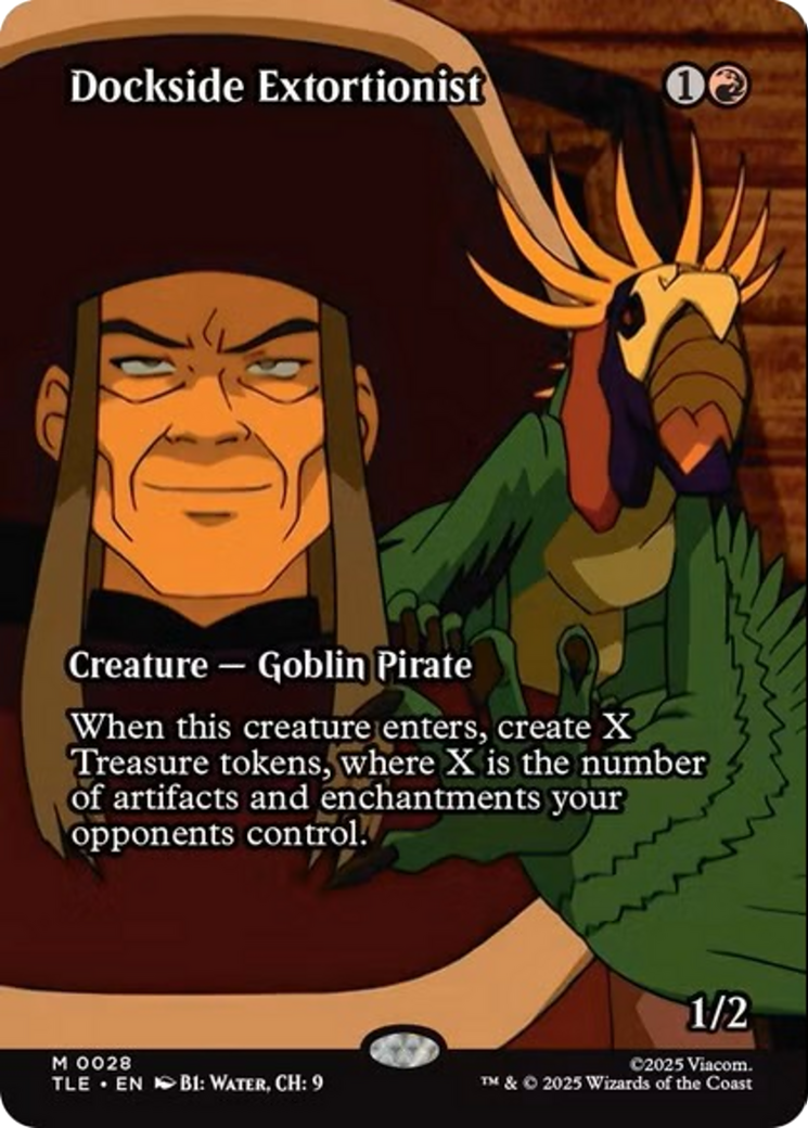 Dockside Extortionist (Borderless) [Avatar: The Last Airbender: Eternal-Legal] | Shuffle n Cut Hobbies & Games