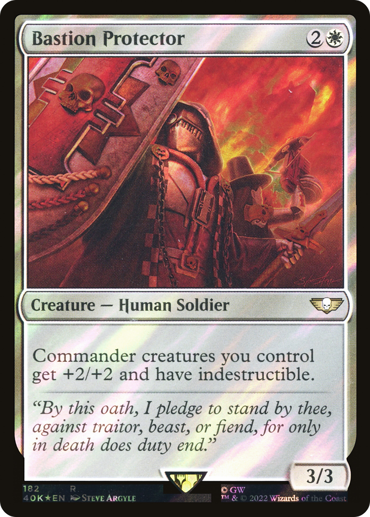 Bastion Protector (Surge Foil) [Marvel Super Heroes Commander] | Shuffle n Cut Hobbies & Games