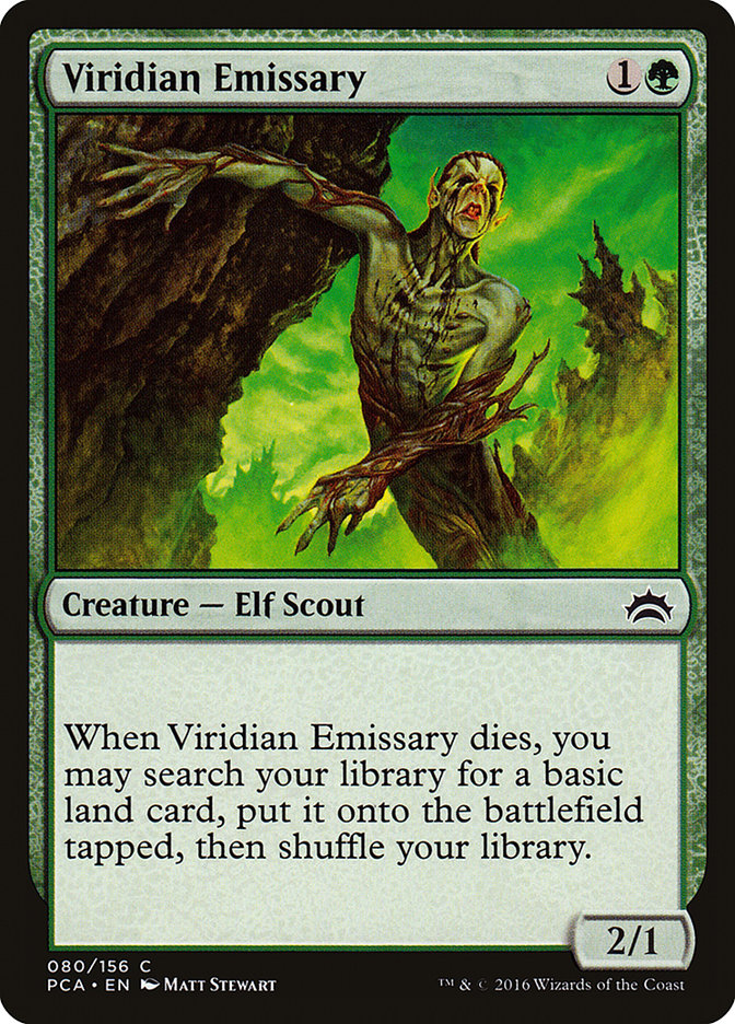 Viridian Emissary [Planechase Anthology] | Shuffle n Cut Hobbies & Games