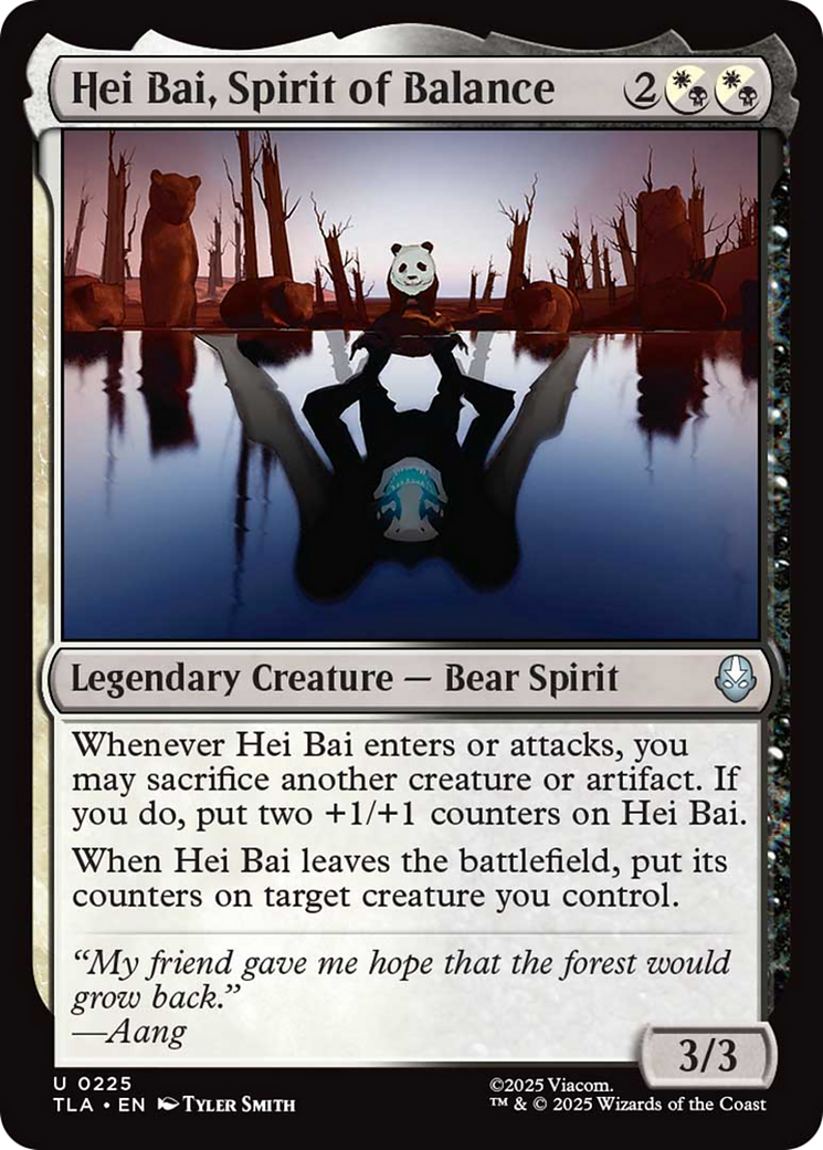 Hei Bai, Spirit of Balance [Avatar: The Last Airbender] | Shuffle n Cut Hobbies & Games