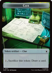 Insect // Clue Double-Sided Token [Marvel Super Heroes Tokens] | Shuffle n Cut Hobbies & Games