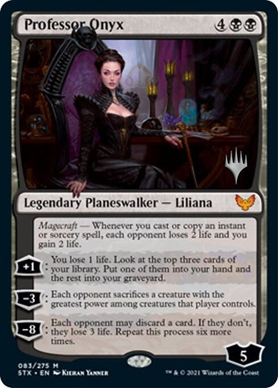 Professor Onyx (Promo Pack) [Strixhaven: School of Mages Promos] | Shuffle n Cut Hobbies & Games