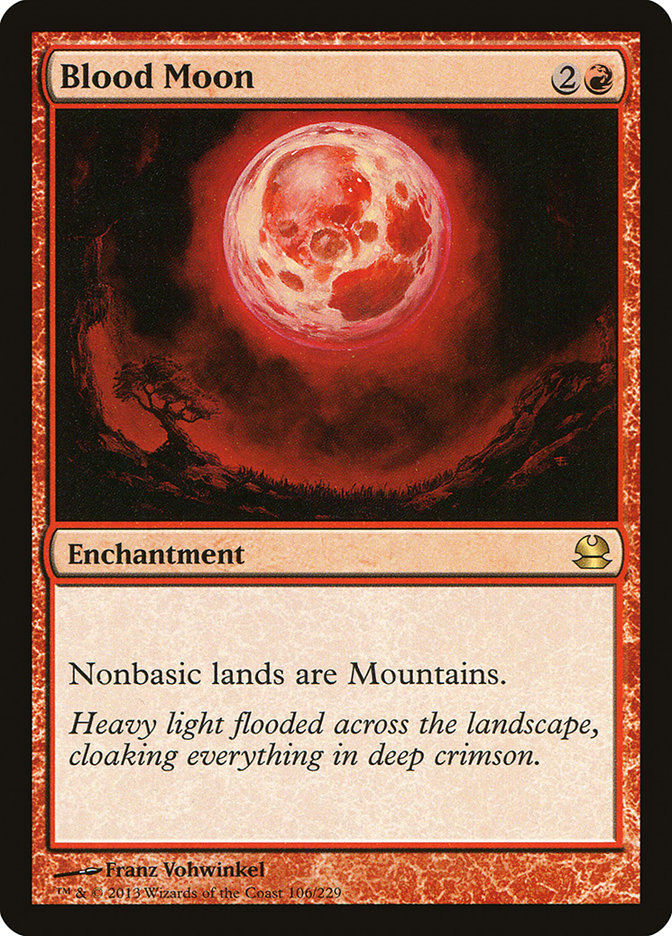 Blood Moon [Modern Masters] | Shuffle n Cut Hobbies & Games