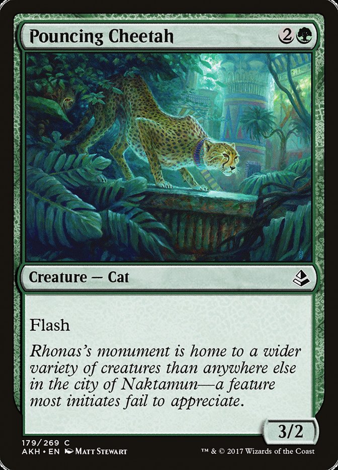 Pouncing Cheetah [Amonkhet] | Shuffle n Cut Hobbies & Games