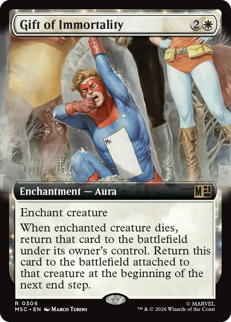 Gift of Immortality (Extended Art) [Marvel Super Heroes Commander] | Shuffle n Cut Hobbies & Games