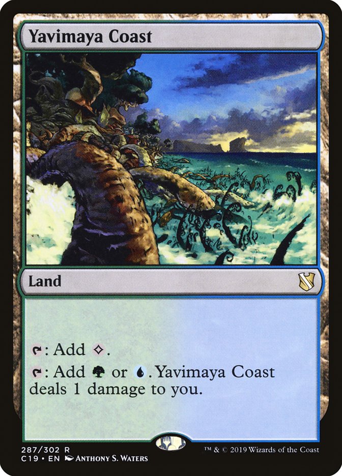 Yavimaya Coast [Commander 2019] | Shuffle n Cut Hobbies & Games