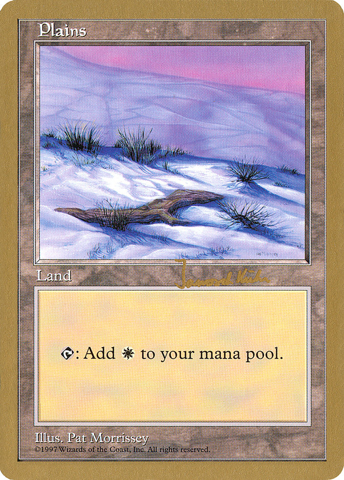 Plains (jk430) (Janosch Kuhn) [World Championship Decks 1997] | Shuffle n Cut Hobbies & Games