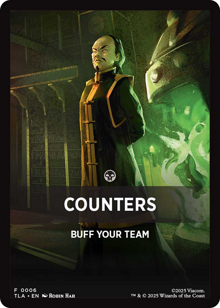 Counters Theme Card [Avatar: The Last Airbender] | Shuffle n Cut Hobbies & Games