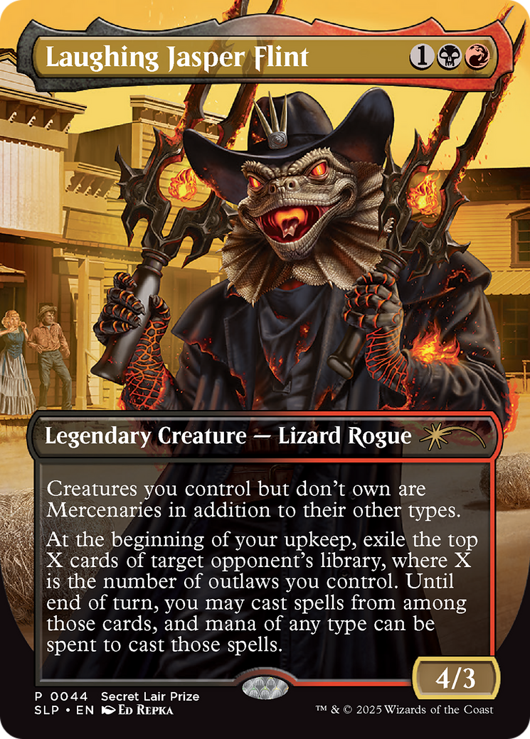 Laughing Jasper Flint [Secret Lair Showdown] | Shuffle n Cut Hobbies & Games