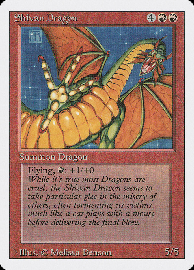 Shivan Dragon [Revised Edition] | Shuffle n Cut Hobbies & Games