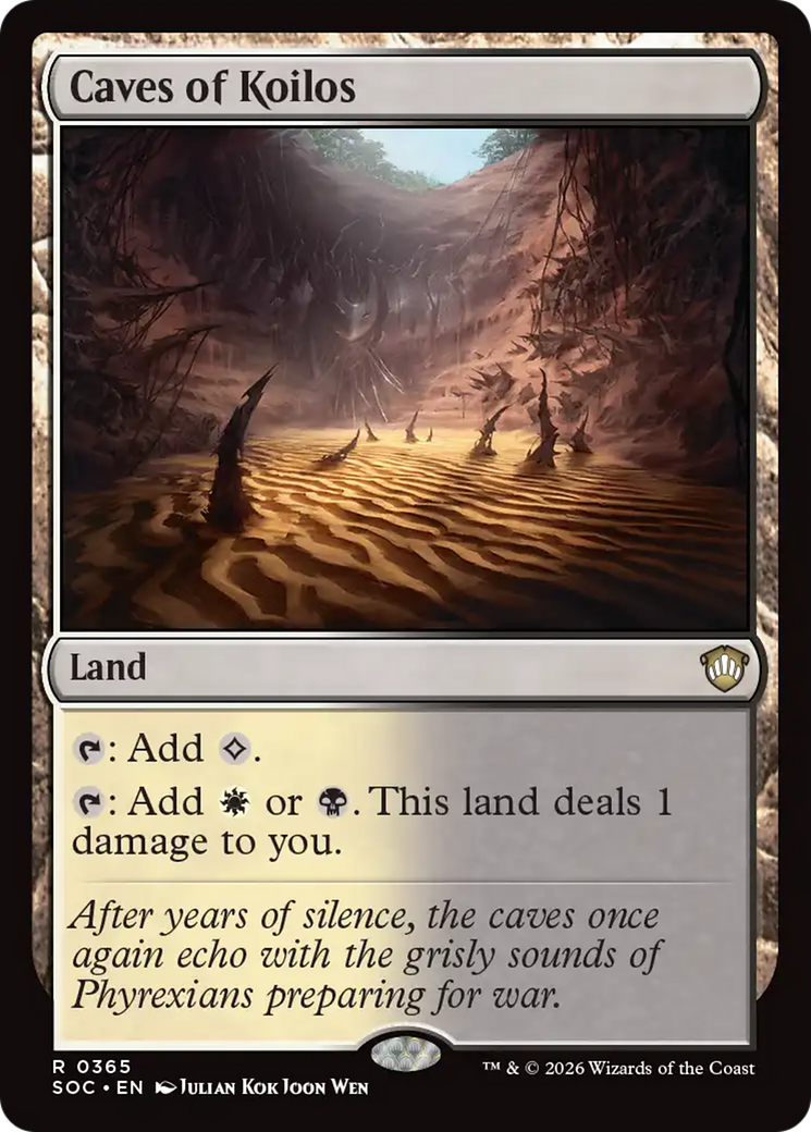 Caves of Koilos [Secrets of Strixhaven Commander] | Shuffle n Cut Hobbies & Games