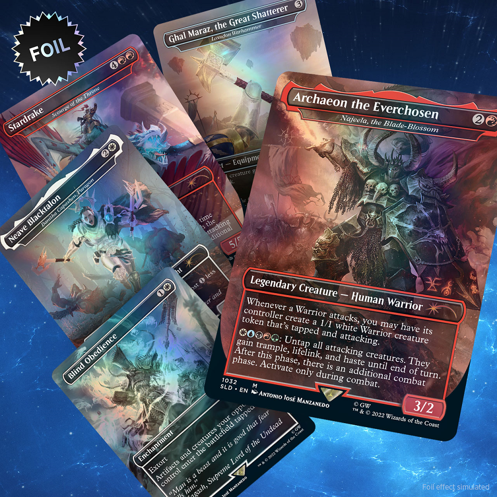 Secret Lair: Drop Series - Secret Lair x Warhammer Age of Sigmar (Foil Edition) | Shuffle n Cut Hobbies & Games