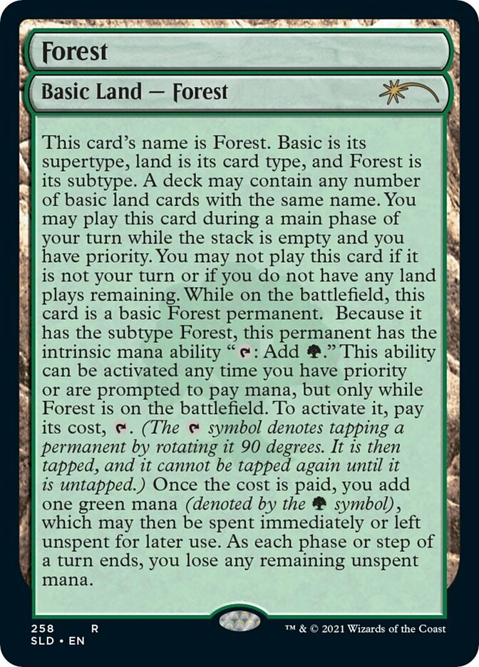 Forest (258) [Secret Lair Drop Series] | Shuffle n Cut Hobbies & Games