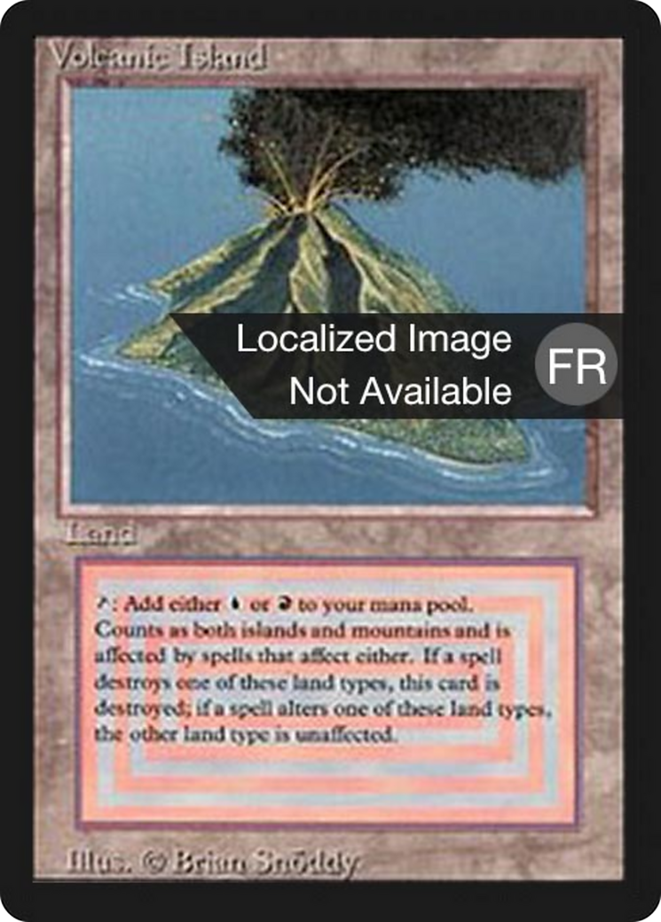 Volcanic Island [Foreign Black Border] | Shuffle n Cut Hobbies & Games