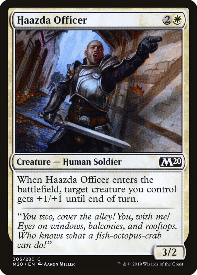 Haazda Officer [Core Set 2020] | Shuffle n Cut Hobbies & Games