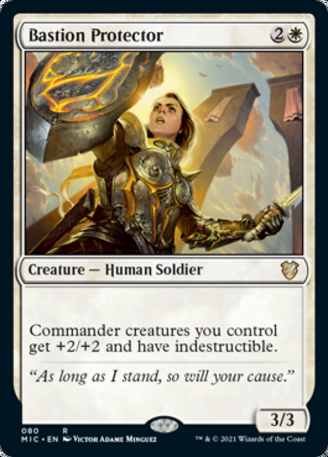 Bastion Protector [Innistrad: Midnight Hunt Commander] | Shuffle n Cut Hobbies & Games