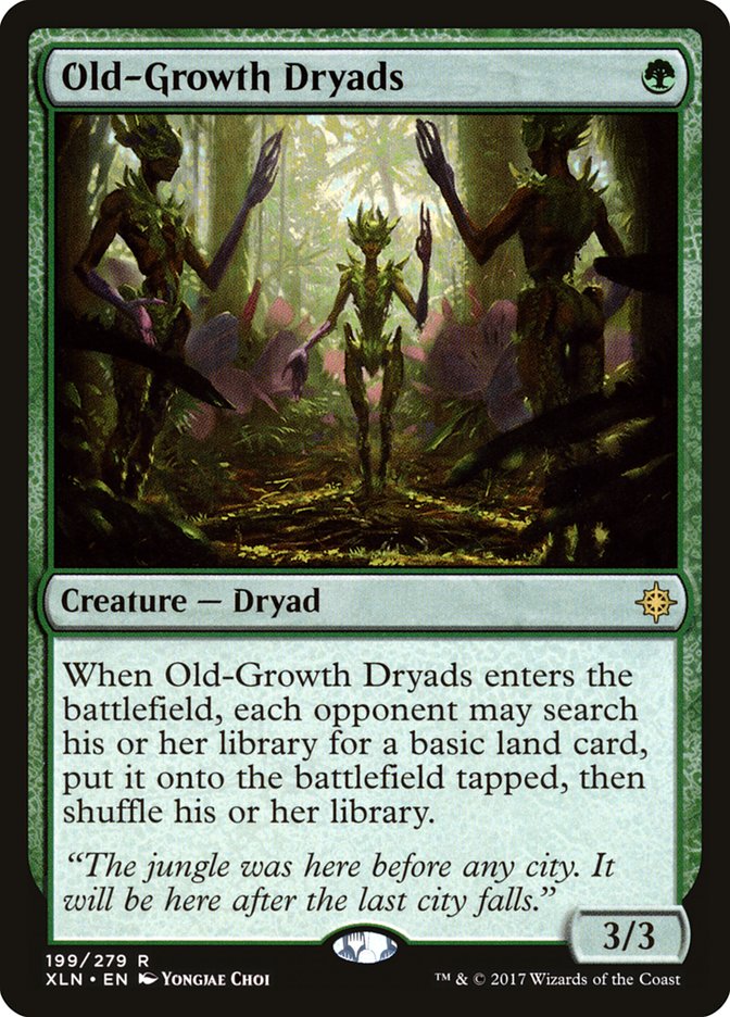 Old-Growth Dryads [Ixalan] | Shuffle n Cut Hobbies & Games