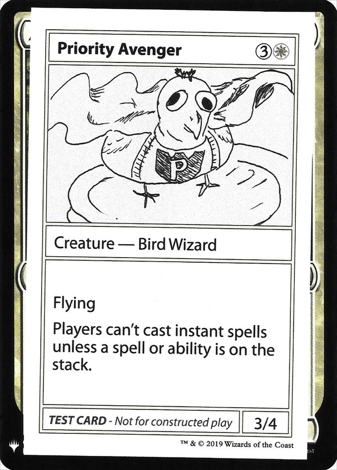 Priority Avenger [Mystery Booster Playtest Cards] | Shuffle n Cut Hobbies & Games